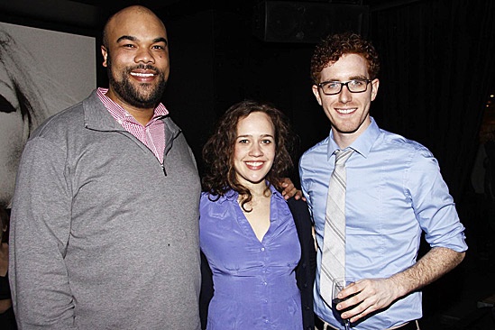One Man, Two Guvnors Toasts First Broadway Preview – David Ryan Smith – Natalie Smith – Matt Cusack 