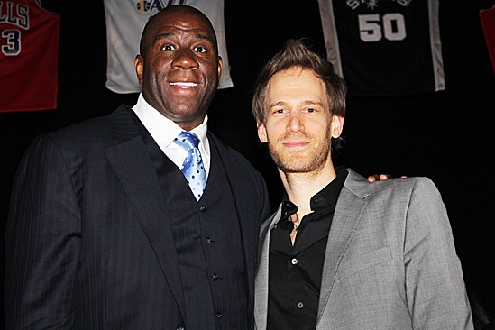 Magic.Bird Opening Night – Magic Johnson – David Korins 