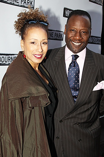 Clybourne Park Opening Night – Tamara Tunie – Gregory Generet 