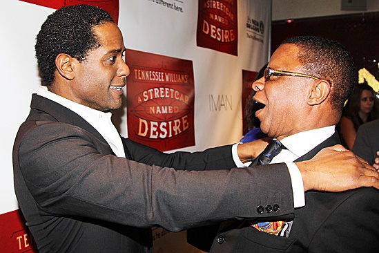 A Streetcar Named Desire opening night – Blair Underwood – Stephen Byrd