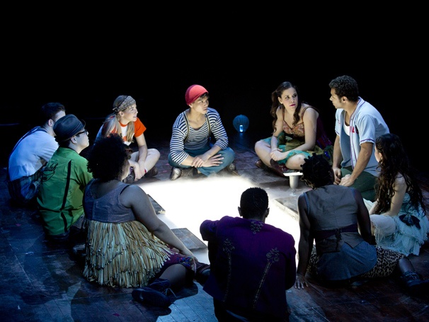 Show Photos - Godspell - Morgan James - Telly Leung - Lindsay Mendez - Corbin Bleu