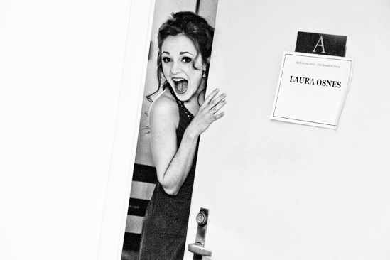 Sound of Music at Carnegie Hall – Laura Osnes (dressing room)