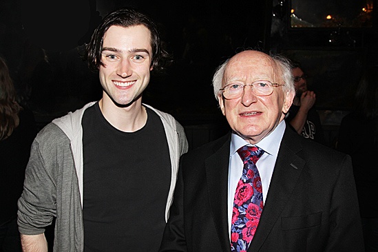 Irish President Visits Once –  Will Connolly – Michael D. Higgins