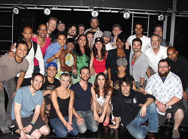 Yvonne Elliman at Jesus Christ Superstar – Yvonne Elliman and the cast of Jesus Christ Superstar