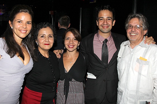 Bring It On Opening Night – Lin-Manuel Miranda – family 