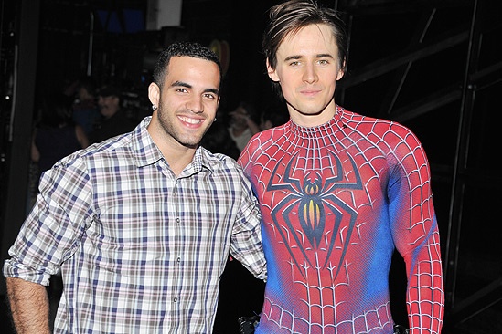 Spider-Man – Danell Leyva Visit – Reeve Carney