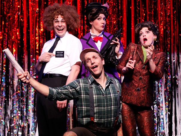 Show Photos - Forbidden Broadway: Alive & Kicking - Scott Richard Foster - Marcus Stevenes - Natalie Charle Ellis - Jenny Lee Sternin