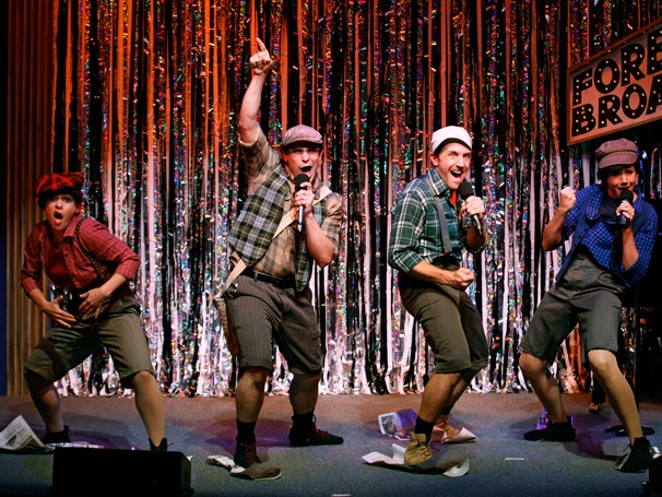 Show Photos - Forbidden Broadway: Alive & Kicking - Jenny Lee Stern - Marcus Stevens - Scott Richard Foster - Natalie Charle Ellis
