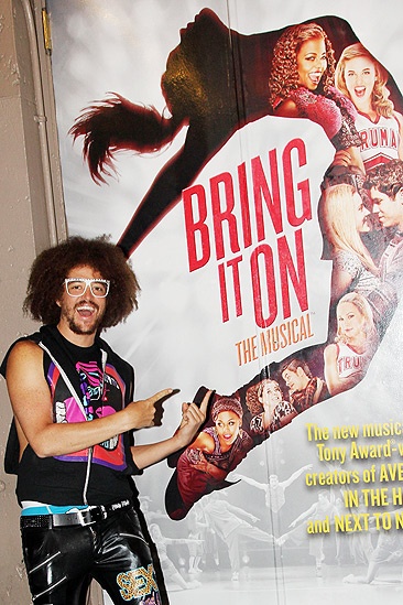 Berry Gordy and LMFAO at ‘Bring It On’ – Redfoo