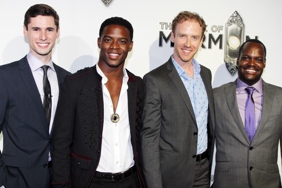 ‘Book of Mormon’ LA Opening—Mike Schwitter—Antyon LeMonte—Colin Bradbury—Jamaal Wilson