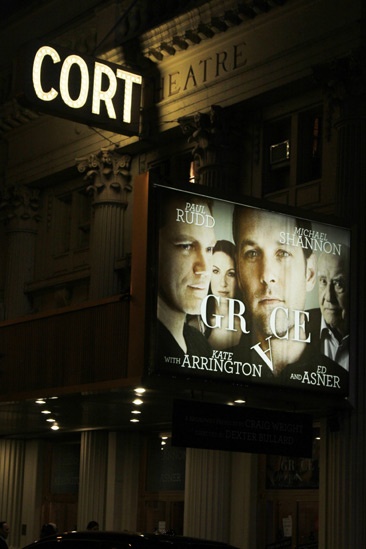 Grace – Opening Night – marquee