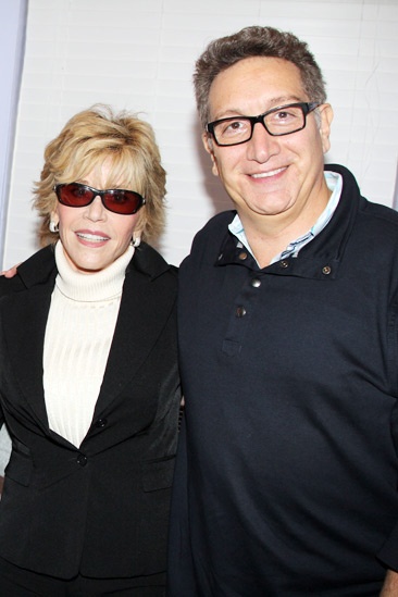 The Heiress - Jane Fonda and Sally Field Visit - Jane Fonda - Moises Kaufman 