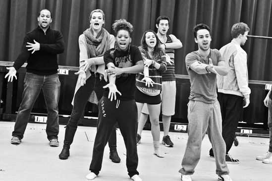 Bare – Rehearsal – Jerold Solomon – Missi Pyle – Ariana Groover – Elizabeth Judd - Casey Garvin – Michael Tacconi – Jason Hite