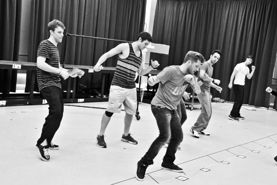 Bare – Rehearsal – Jason Hite – Casey Garvin – Travis Wall – Michael Tacconi – Anthony Festa