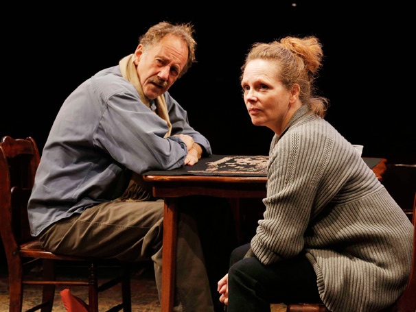 Show Photos- Sorry- Jon DeVries as Benjamin Apple and Maryann Plunkett as Barbara Apple