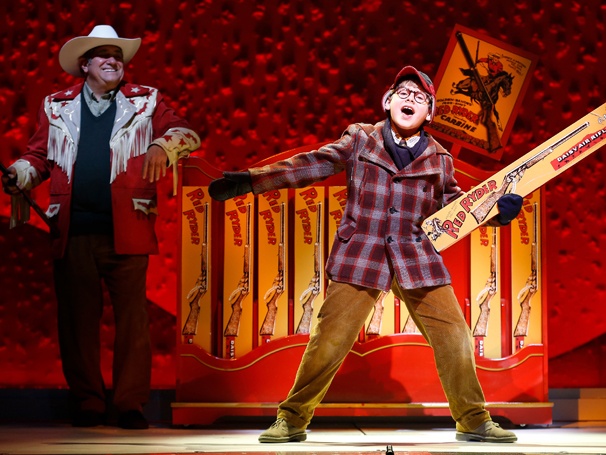 Show Photos- A Christmas Story - Dan Lauria and Johnny Rabe
