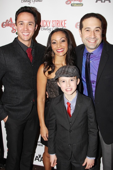 ‘A Christmas Story’ Opening Night — Mathew deGuzman — Tia Altinay — John Babbo — Ian Eisendrath