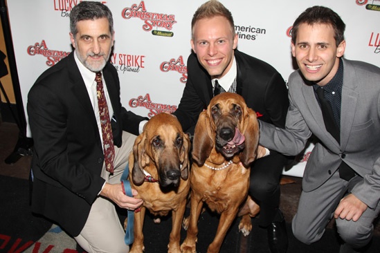 ‘A Christmas Story’ Opening Night — William Berloni — Justin Paul — Benj Pasek