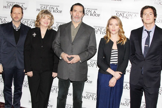 Cat on a Hot Tin Roof – Meet the Press – Rob Ashford – Debra Monk – Ciaran Hinds – Scarlett Johnasson – Benjamin Walker 