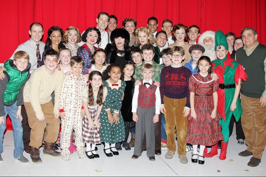 Joan Collins at ‘A Christmas Story’