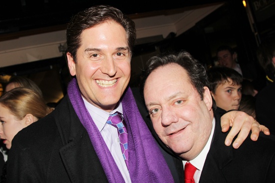 The Bodyguard opening night – Nick Scandalios – James Nederlander Jr. 
