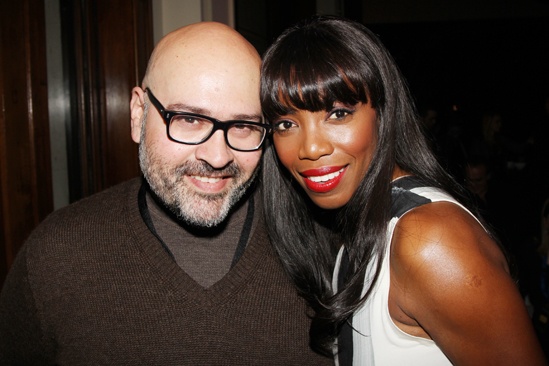 The Bodyguard opening night – Bruce Glikas – Heather Headley