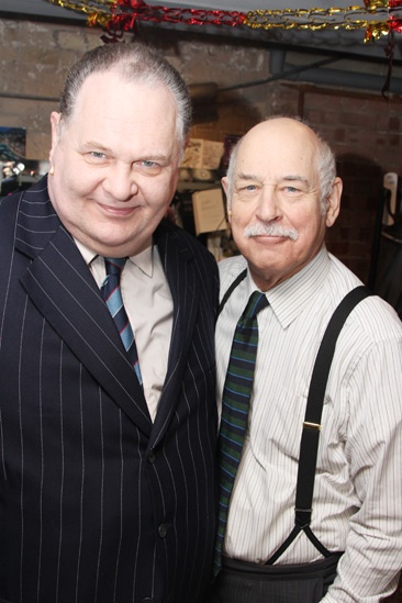 Backstage at ‘Sweet Smell of Success’ — Aaron Shirley — Morgan Deare
