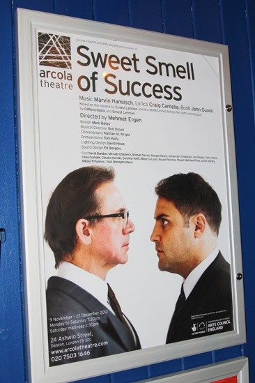 Backstage at ‘Sweet Smell of Success’