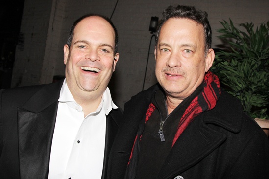 Nice Work – Tom Hanks Backstage – Brad Oscar – Tom Hanks