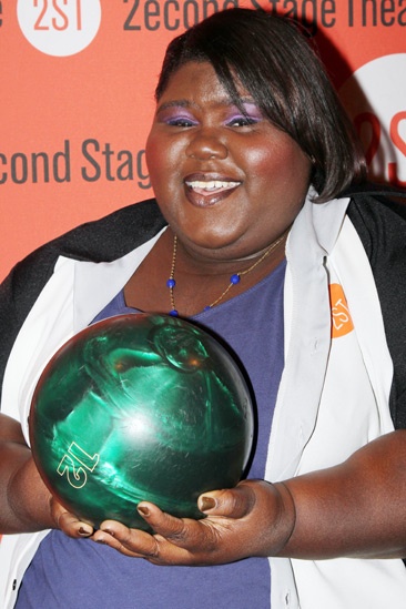 Second Stage Bowling 2013  - Gabourey Sidibe