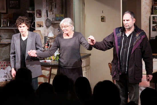 ‘The Revisionist’ Opening — Jesse Eisenberg — Vanessa Redgrave — Daniel Oreskes