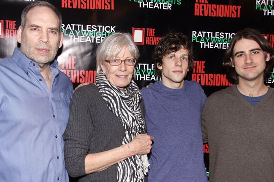 ‘The Revisionist’ Opening — Daniel Oreskes — Vanessa Redgrave — Jesse Eisenberg — Kip Fagan