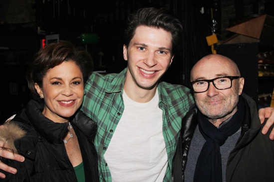 Phil Collins at ‘Kinky Boots’ — Dana Tyler — Joey Taranto — Phil Collins