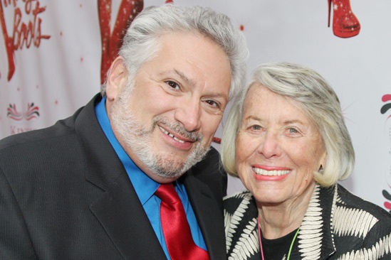 Kinky Boots Opening- Harvey Fierstein- Liz Smith