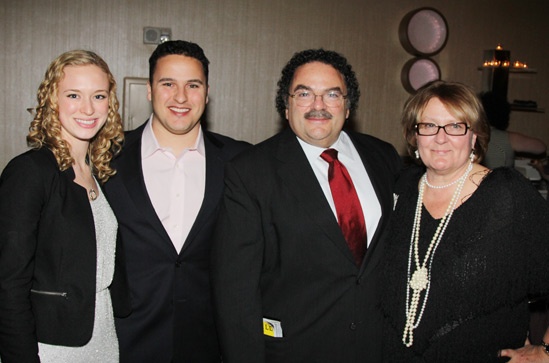 Kinky Boots Opening-Lauren Foster- Brad Fierstein- Ron Fierstein- Dorsey Regal