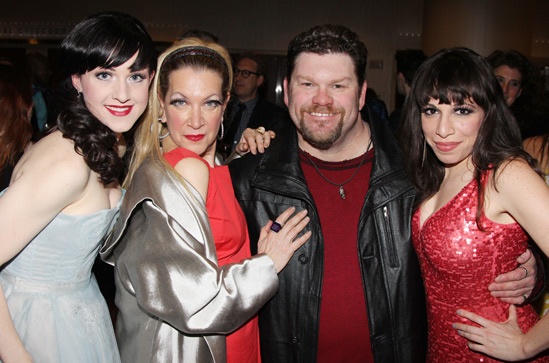 Kinky Boots Opening- Celina Carvajal- Adinah Alexander -Daniel Stewart Sherman –Ellyn Marie Marsh