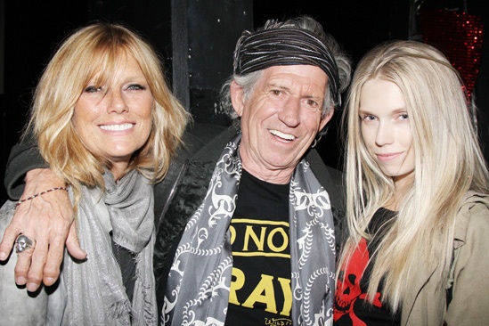 Kinky Boots- Patti Hansen - Keith Richards- Theodora Richards 