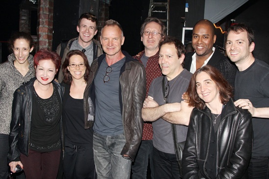 Kinky Boots- Cyndi Lauper- Sting- Band