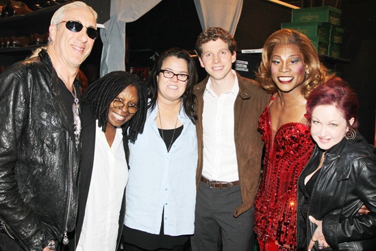 Kinky Boots- Dee Snider- Whoopi Goldberg- Rosie O’Donnell- Stark Sands- Billy Porter- Cyndi Lauper