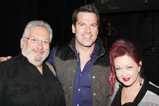 Celebs at Kinky Boots — Harvey Fierstein — Thomas Roberts — Cyndi Lauper