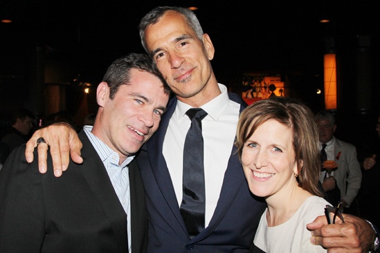 Abbot Award- Mike Isaacson -Jerry Mitchell- Kristin Caskey