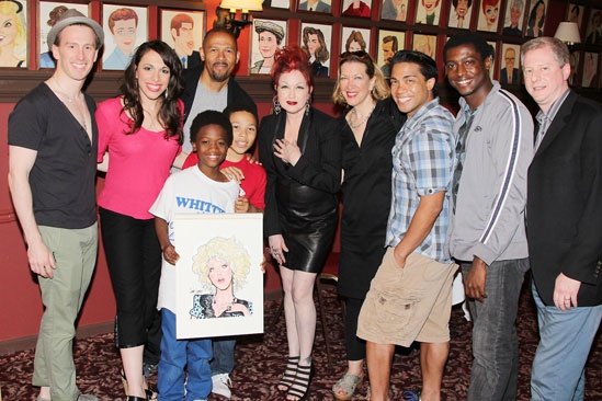 Sardi’s- Kinky Boots- Cyndi Lauper- Cast