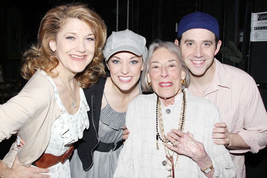 Mary Rodgers at Cinderella – Mary Rodgers – Victoria Clark – Laura Osnes – Santino Fontana