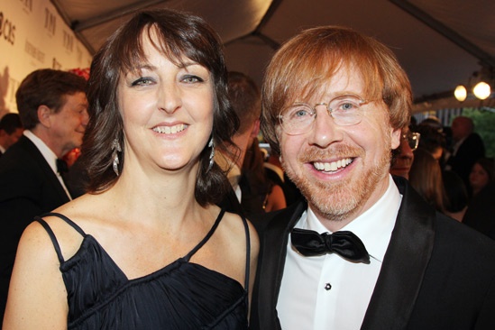 Tony Red Carpet-Susan Eliza Statesir- Trey Anastasio