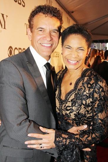 Tony Red Carpet-Brian Stokes Mitchell- Allyson Tucker