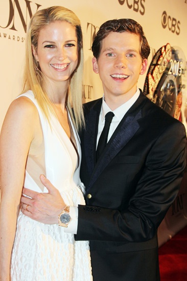 Tony Red Carpet-Gemma Clarke- Stark Sands 