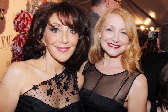 Tony Red Carpet- Andrea Martin-Patricia Clarkson 
