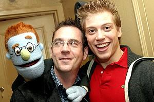 Celebs at Avenue Q - Rod - Ted Allen - Barrett Foa