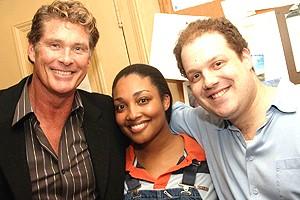 Celebs at Avenue Q - David Hasselhoff - Natalie Venetia Belcon - Jordan Gelber
