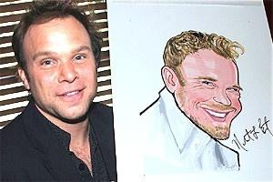Dirty Rotten Scoundrels Sardi's Caricatures - Norbert Leo Butz